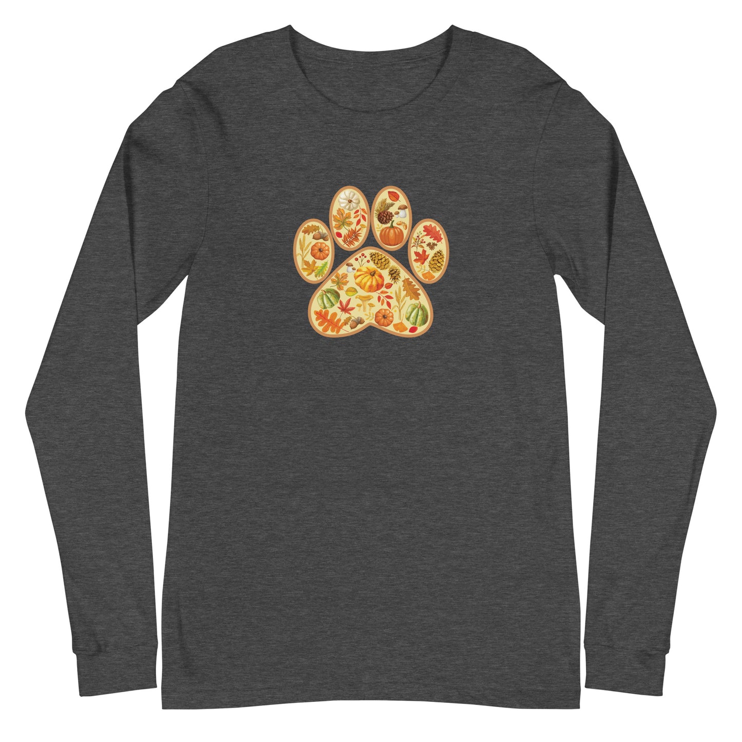 Paw Print of Autumn Long Sleeve Tee