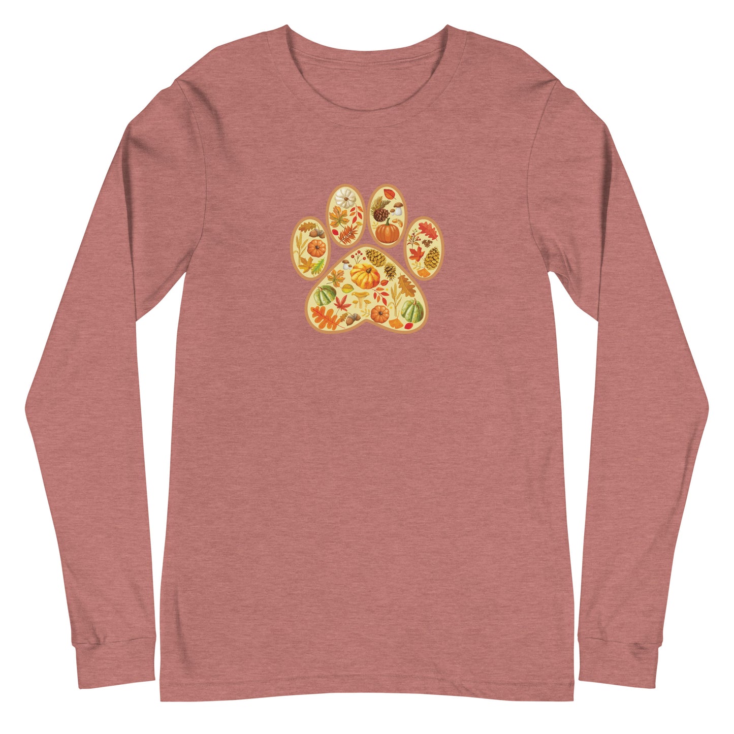 Paw Print of Autumn Long Sleeve Tee