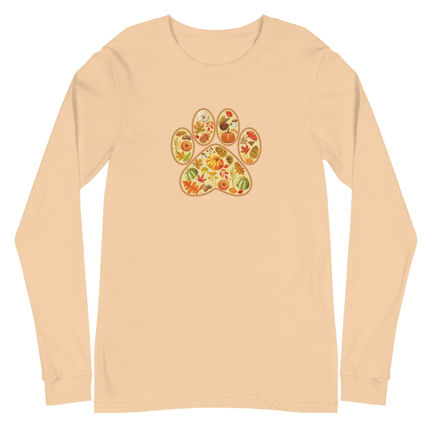 Paw Print of Autumn Long Sleeve Tee