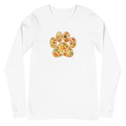 Paw Print of Autumn Long Sleeve Tee