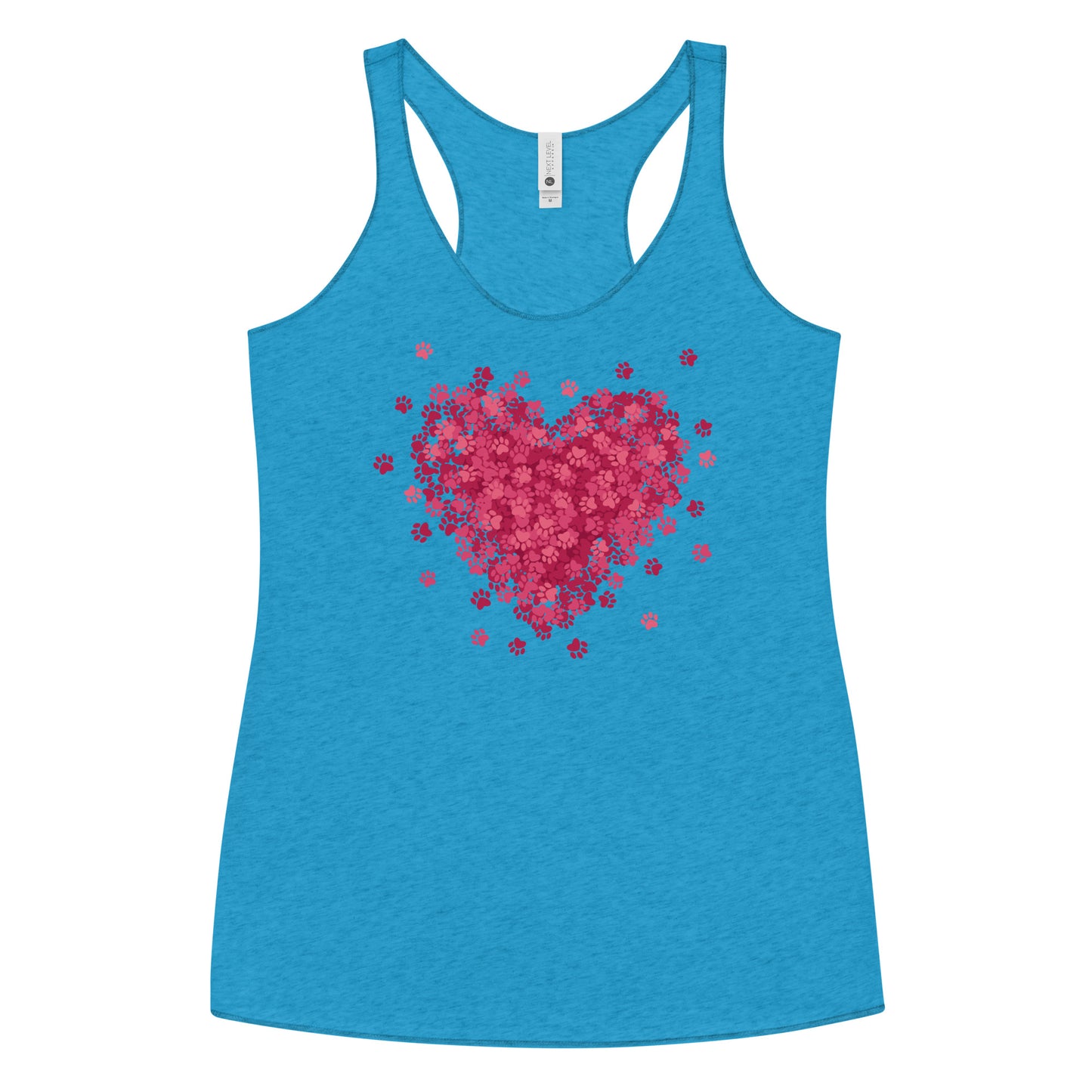 Bursting with Paw Love Tank Top