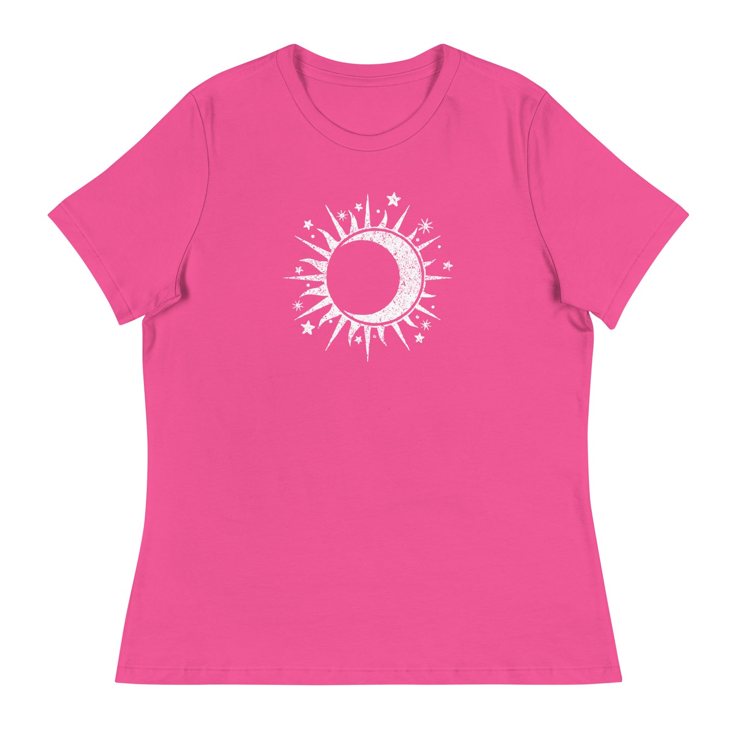 Celestial Sun & Moon Women's Relaxed T-Shirt