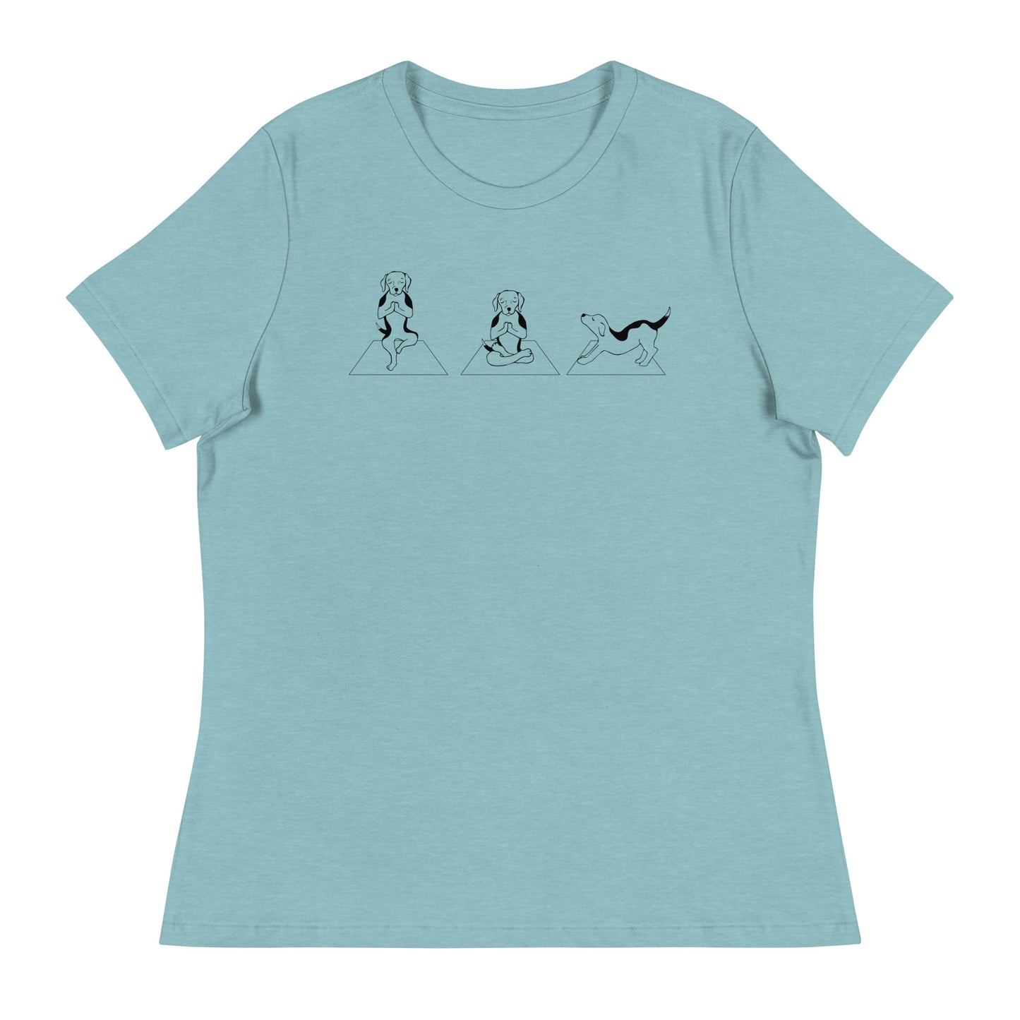 Dog Yoga Pose Relaxed T-Shirt