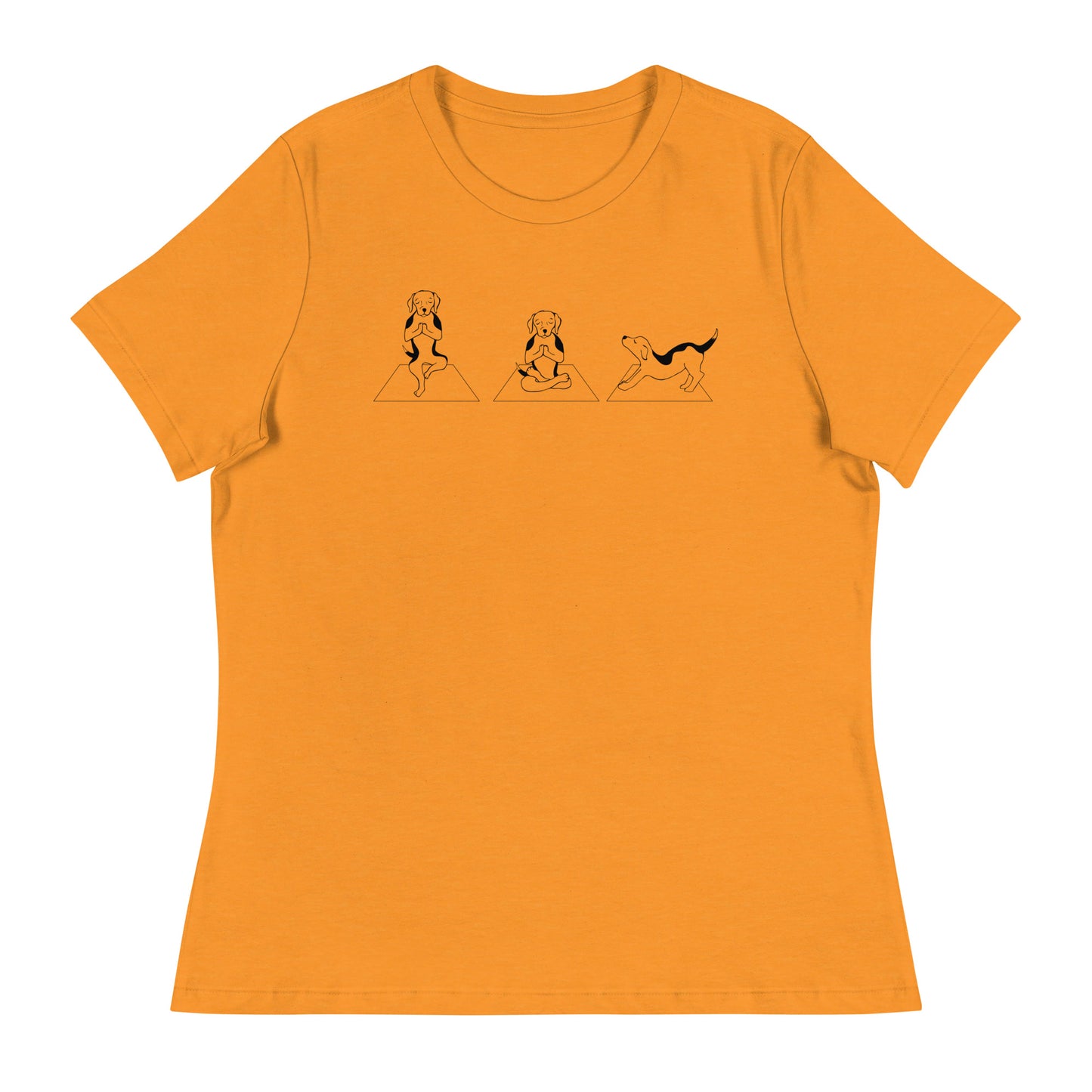 Dog Yoga Pose Relaxed T-Shirt