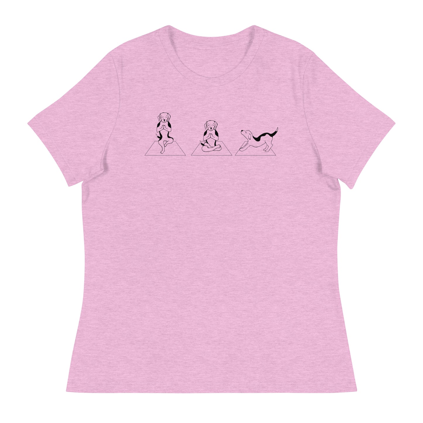 Dog Yoga Pose Relaxed T-Shirt