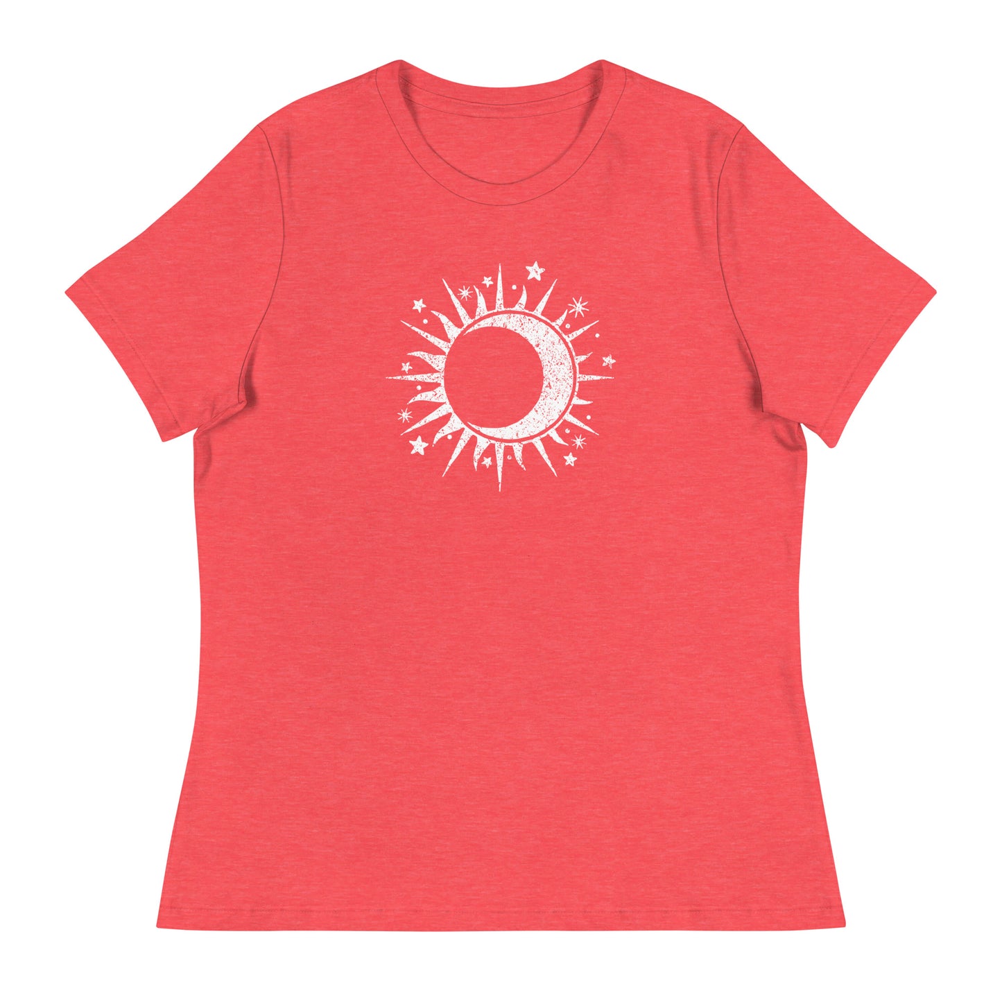 Celestial Sun & Moon Women's Relaxed T-Shirt