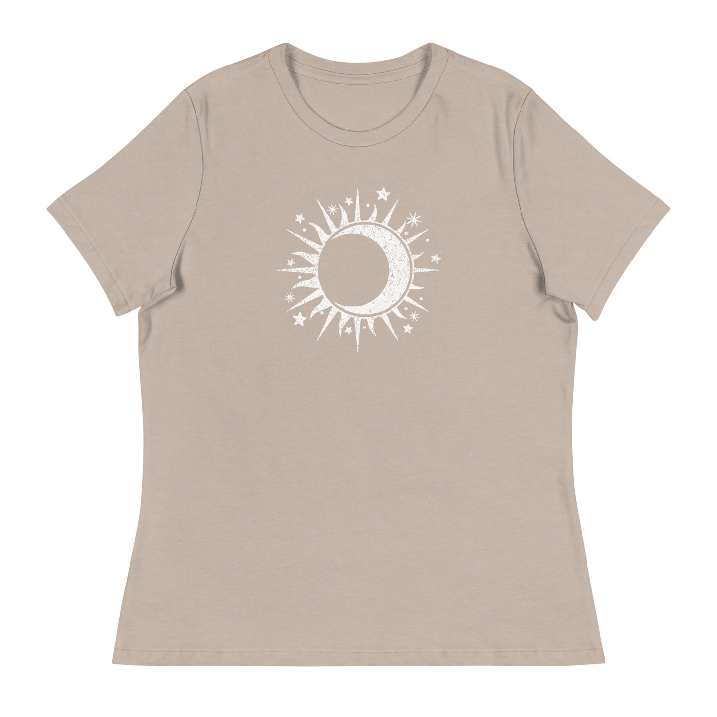 Celestial Sun & Moon Women's Relaxed T-Shirt