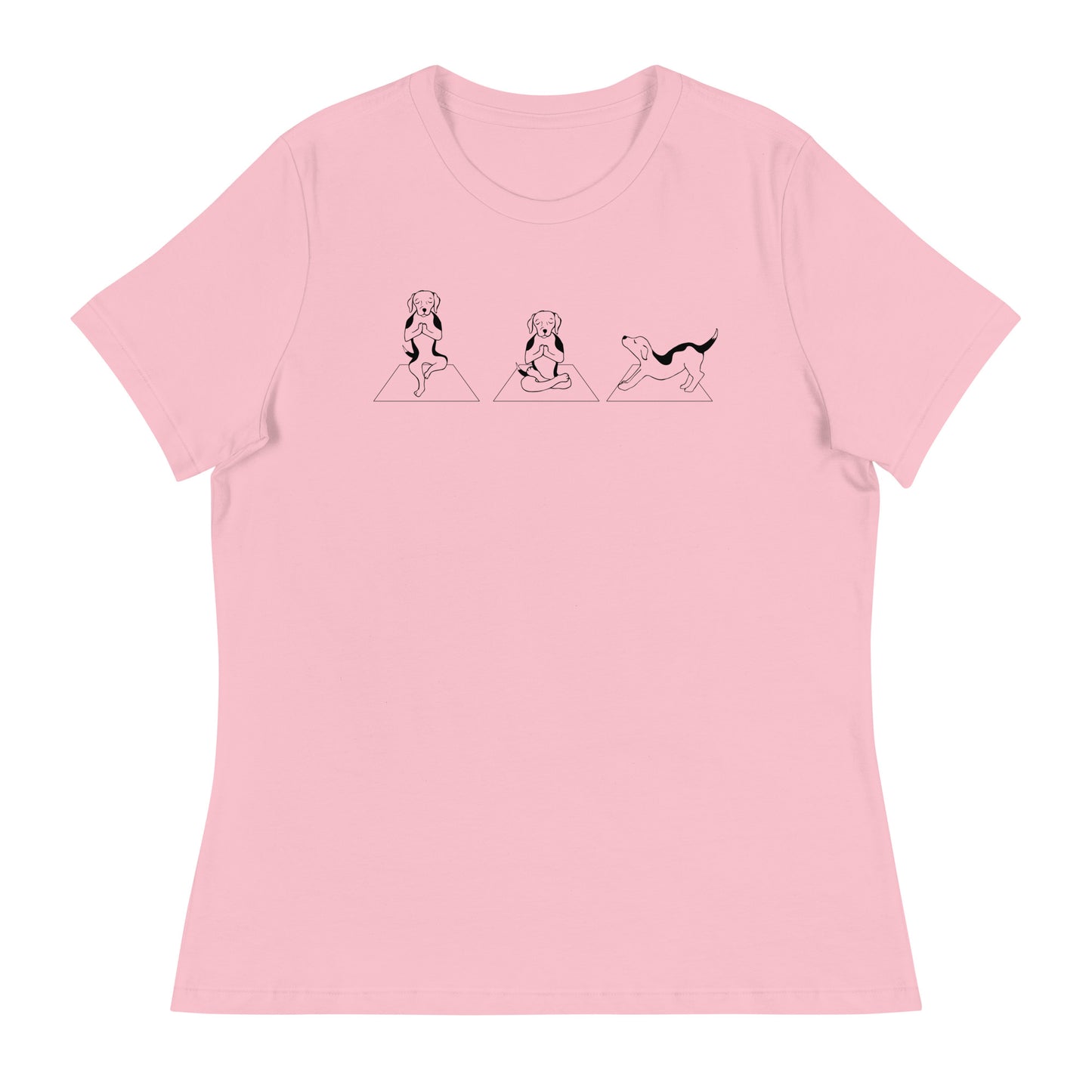 Dog Yoga Pose Relaxed T-Shirt