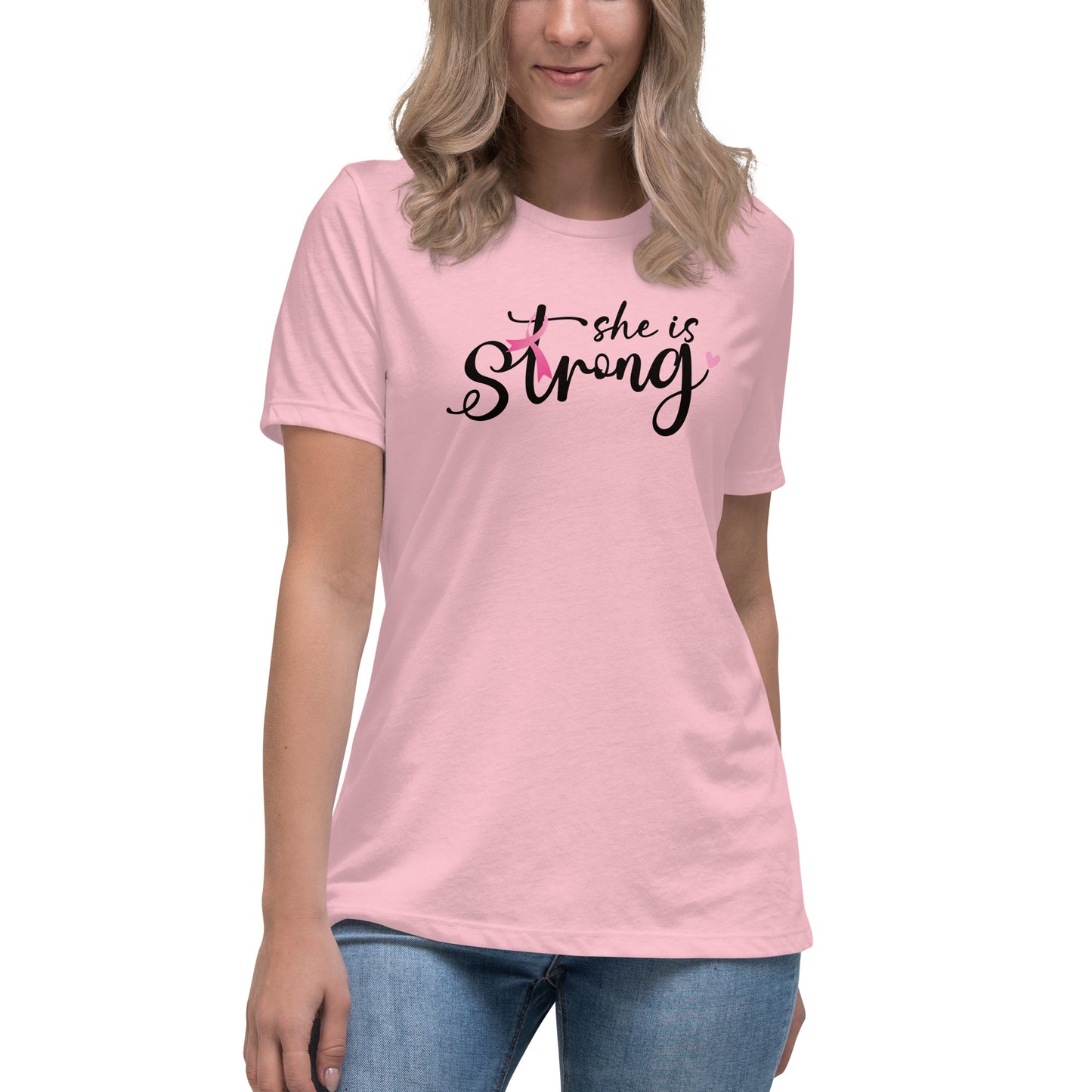 She Is Strong Women's Relaxed T-Shirt