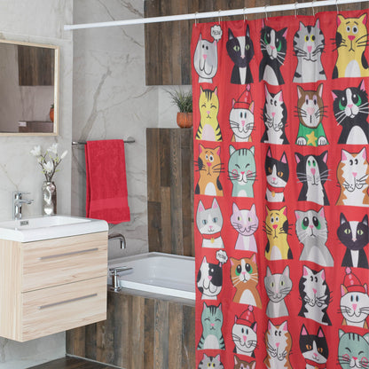 Pawsitively Pretty Shower Curtain