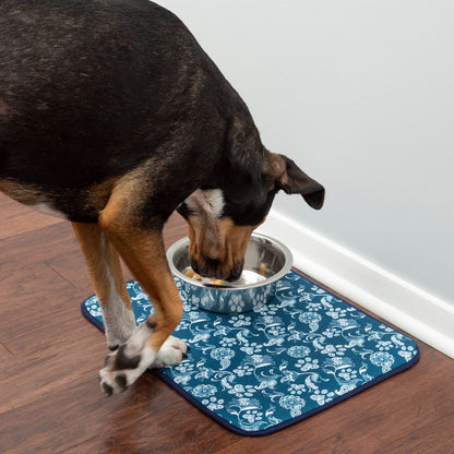 Messy Paws Absorbent Pet Dish Mat