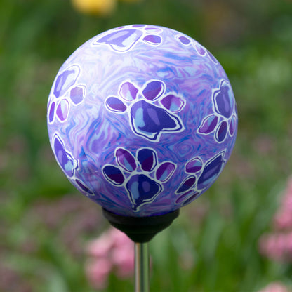 Pawsitively Beautiful Solar Garden Stake