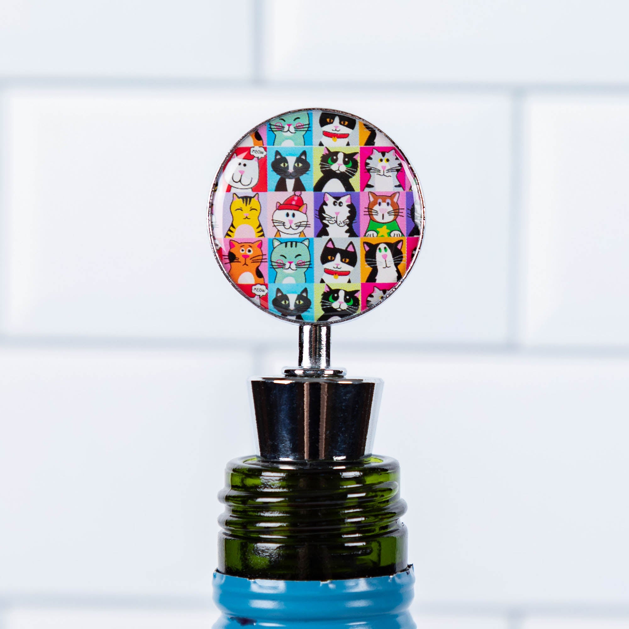 Pet Portrait Wine Stopper - Set of 2 | The Animal Rescue Site