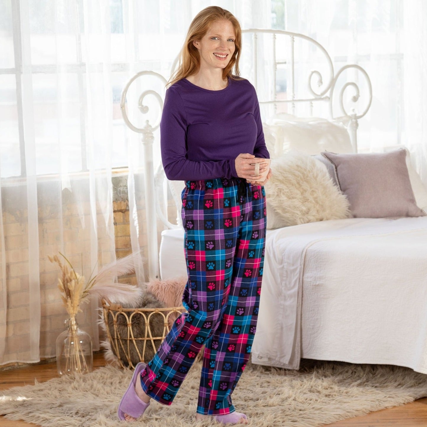 Flannel Paw Lounge Pants