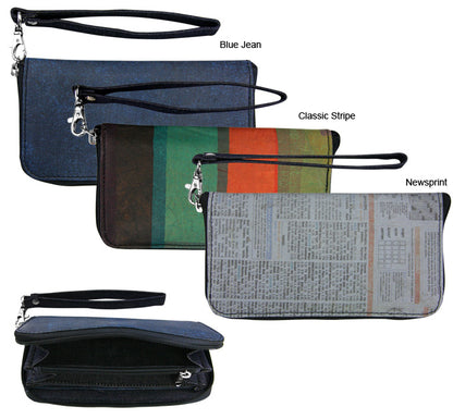 Recycled Plastic Vicky Wristlet