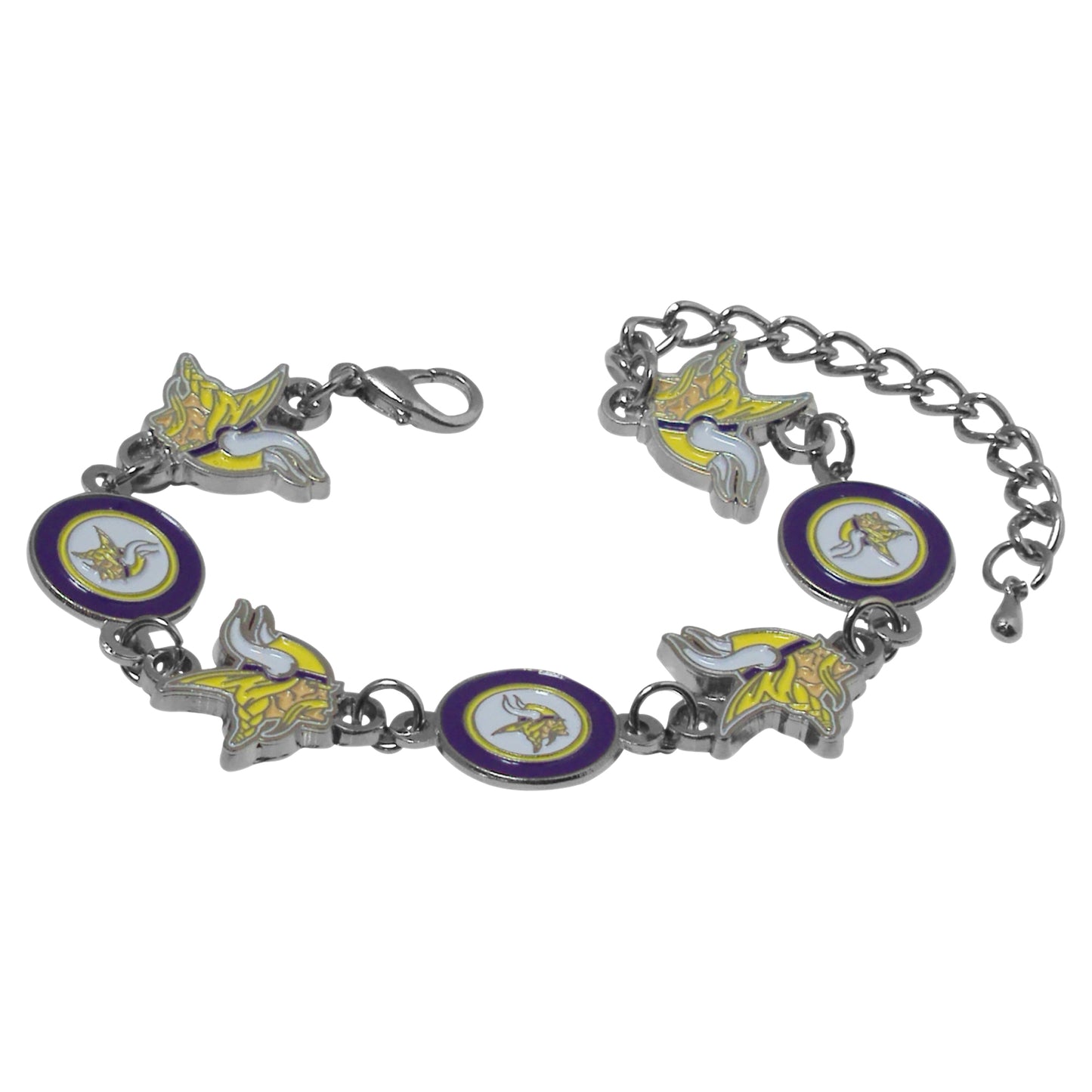 Officially Licensed NFL Stainless Steel Bracelet