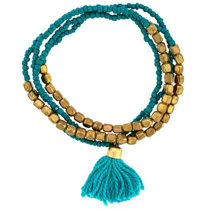 Beaded Indian Tassel Jewelry