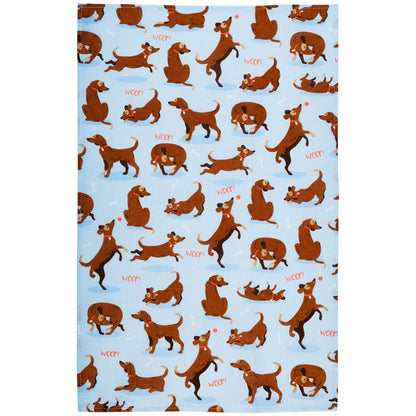 Watch Me Go Dog Kitchen Towel