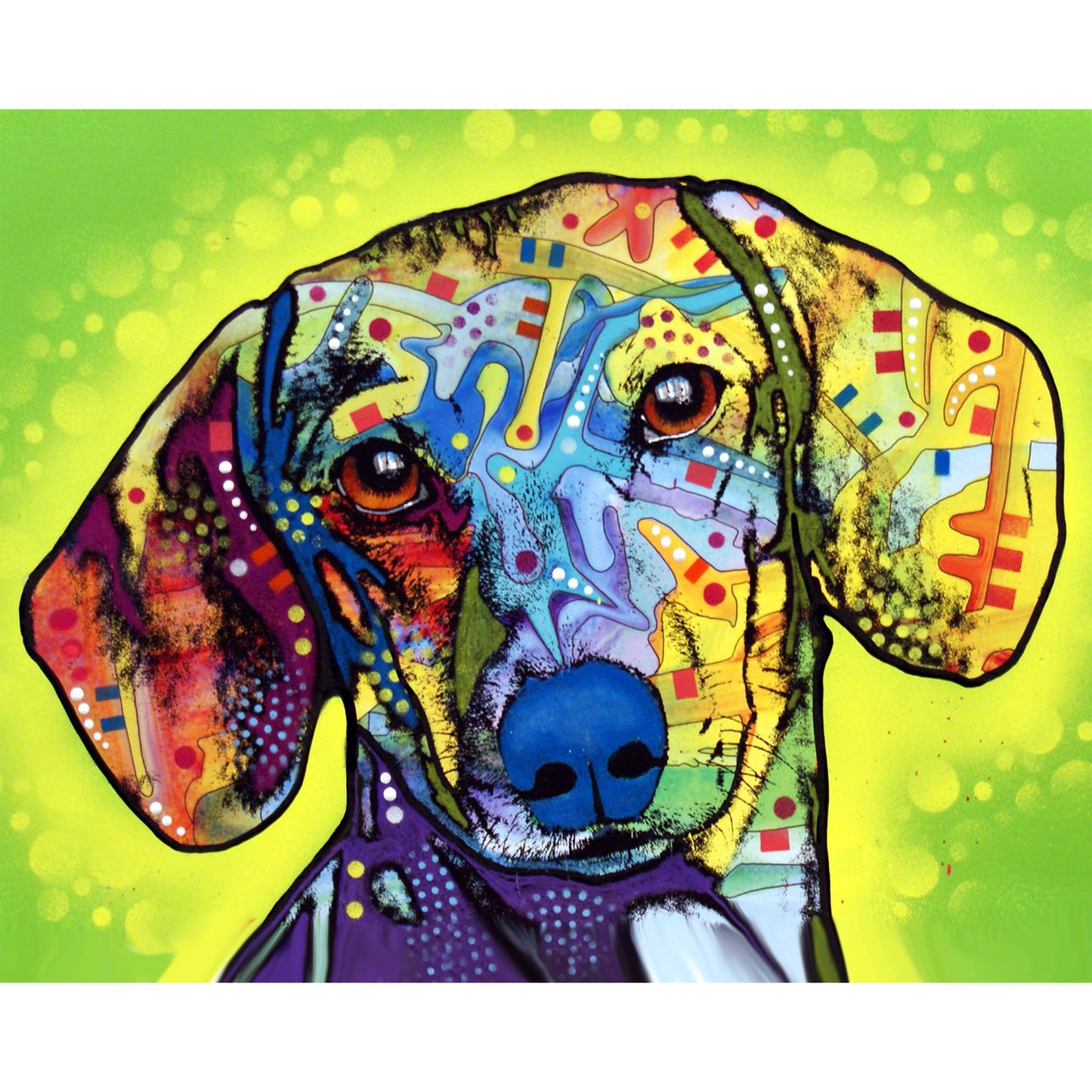 Dean Russo Watermark Dog Print