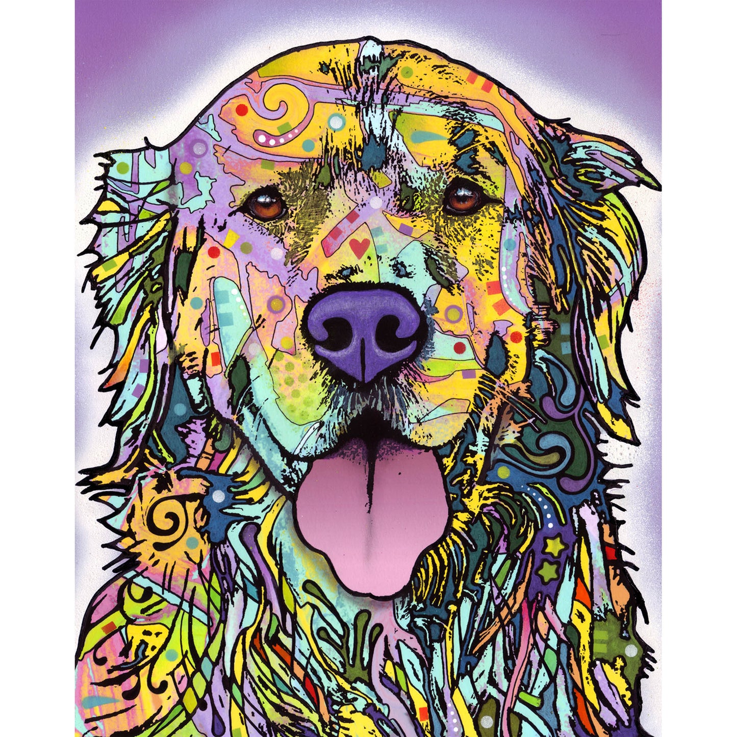 Dean Russo Watermark Dog Print