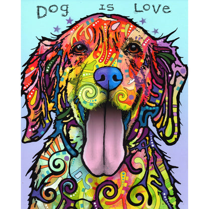 Dean Russo Watermark Dog Print