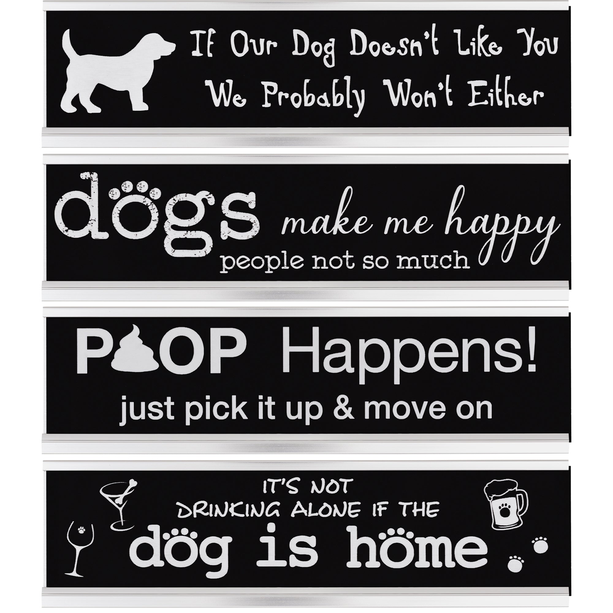 Dog Life Desk Sign | The Animal Rescue Site