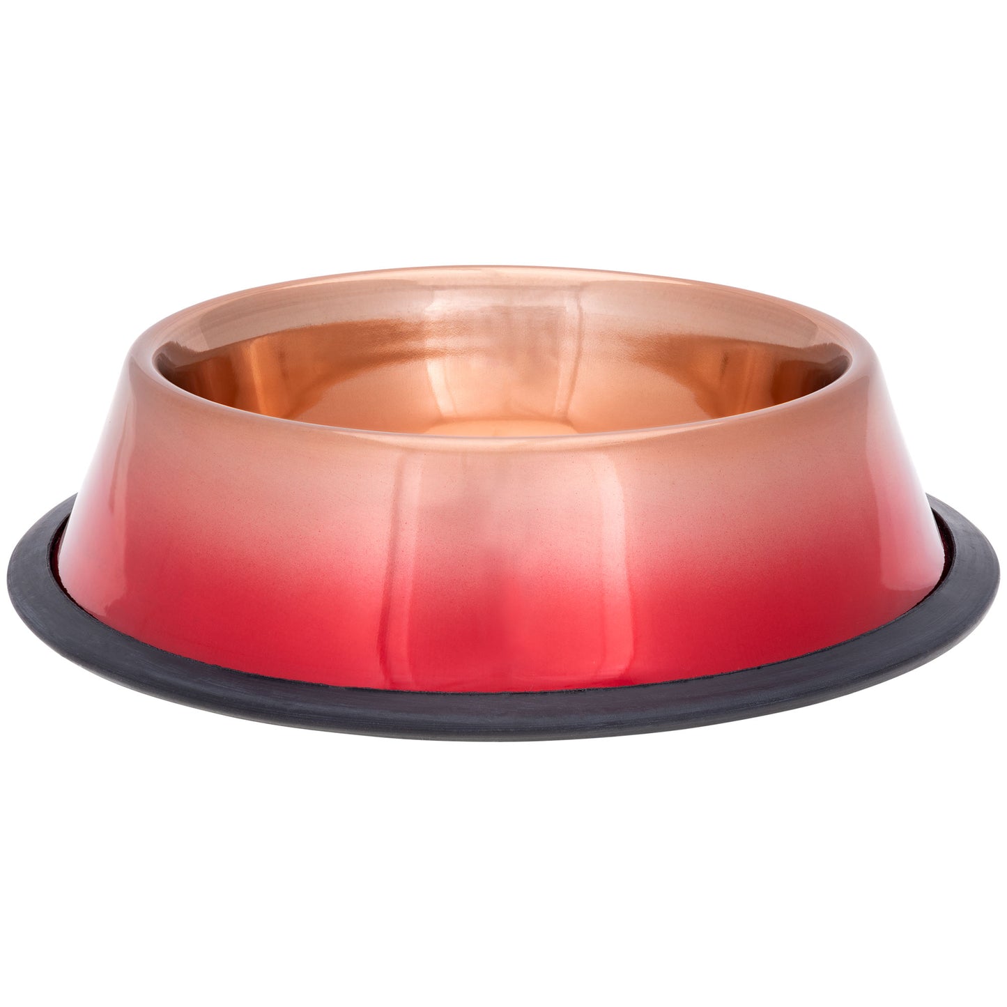 Copper Sunset Ombre Pet Dish