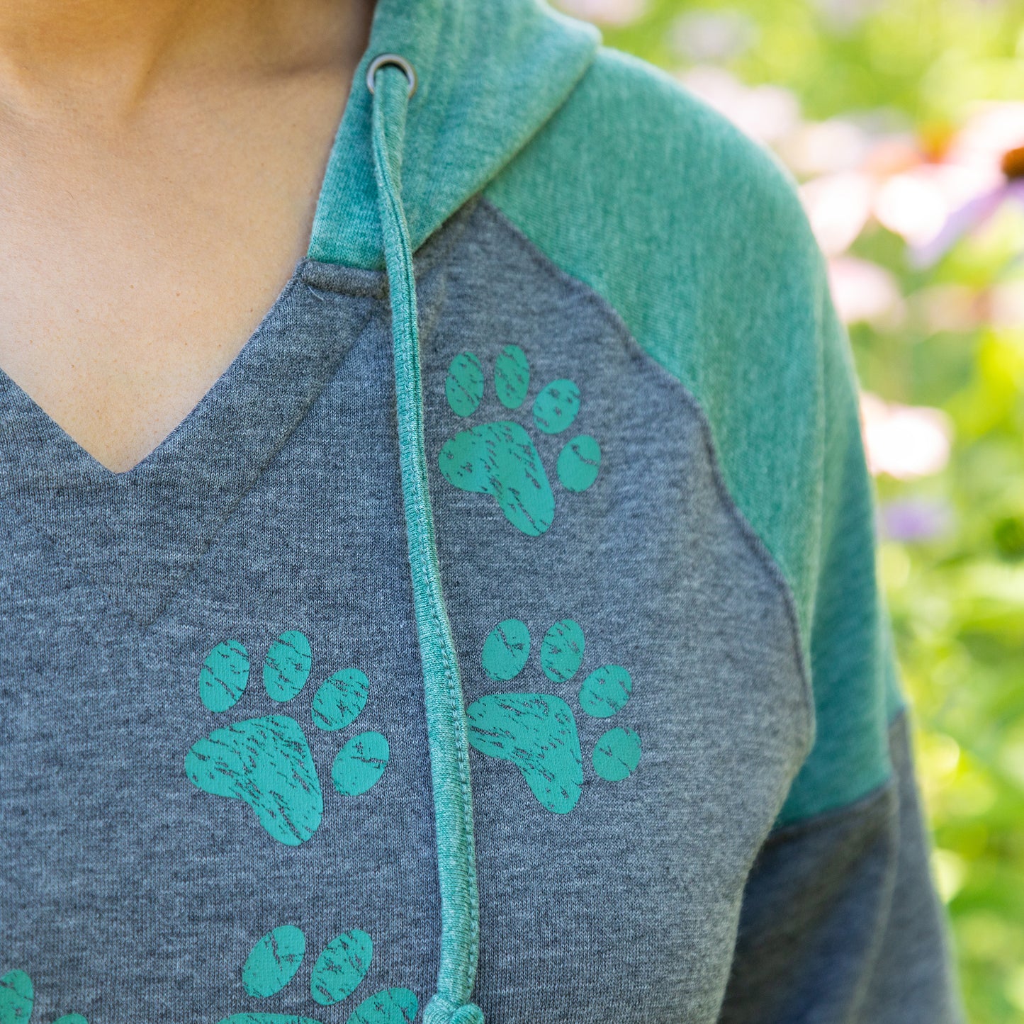 Walking Paws Burnout Hoodie