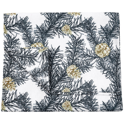 Pine Cones & Spruce Table Linens