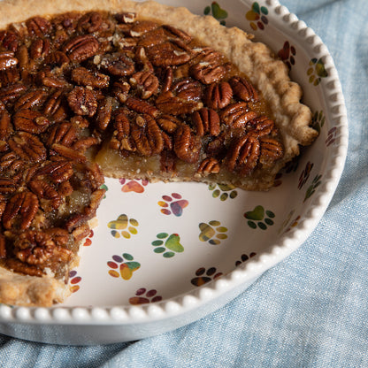 Made With Love Ceramic Pie Plate