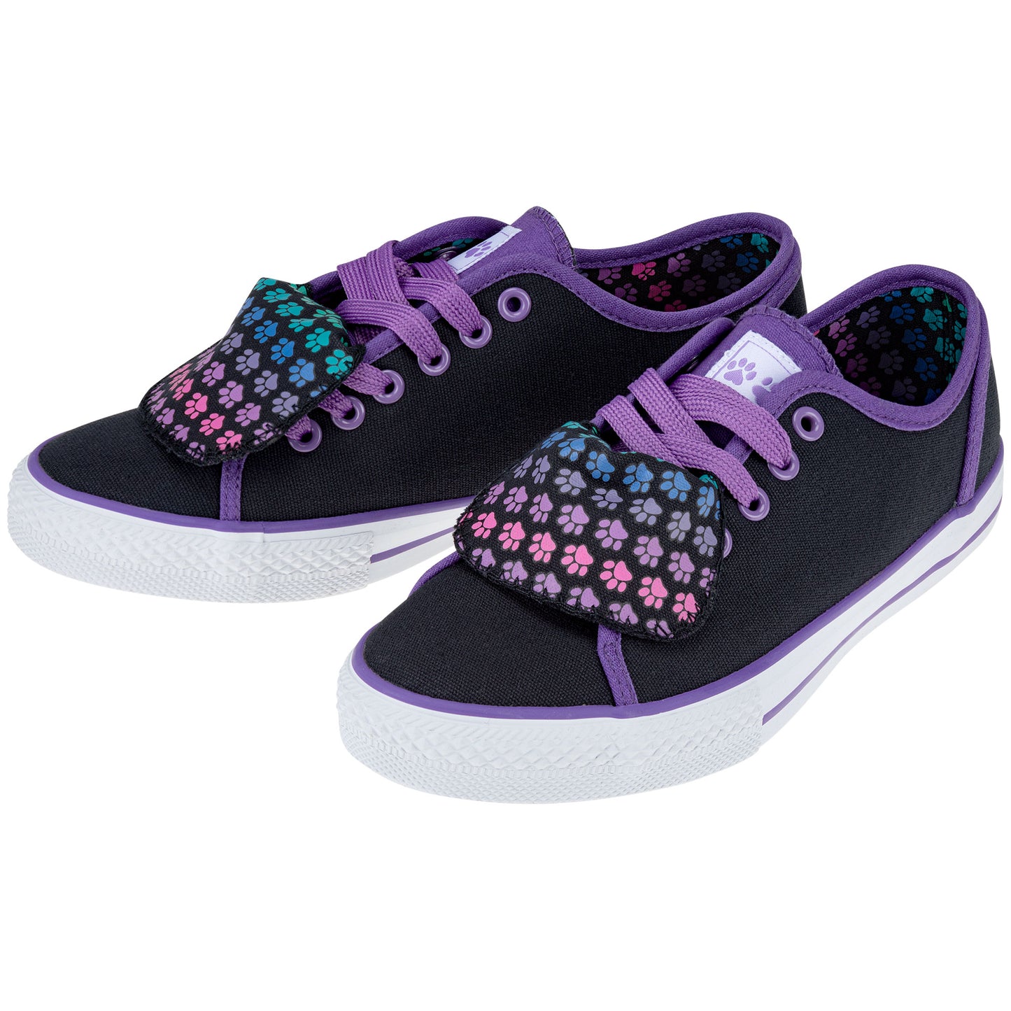 Women's Paw Print Low Top Shoes