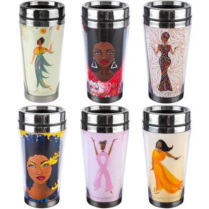 Shades of Color Travel Mug