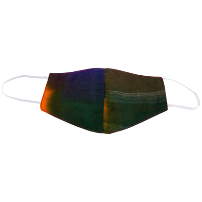 Northern Lights Rounded Face Mask & Carrying Bag