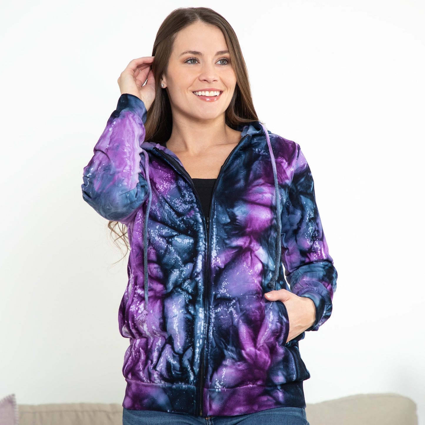 Cosmic Charm Hooded Jacket | Fair Trade