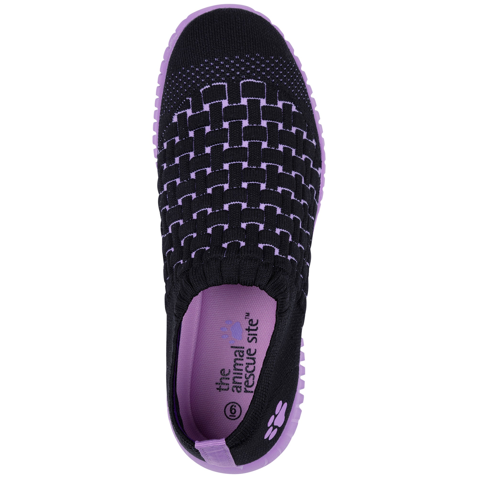 Women s Paw Print Memory Foam Walking Shoes The Animal Rescue Site