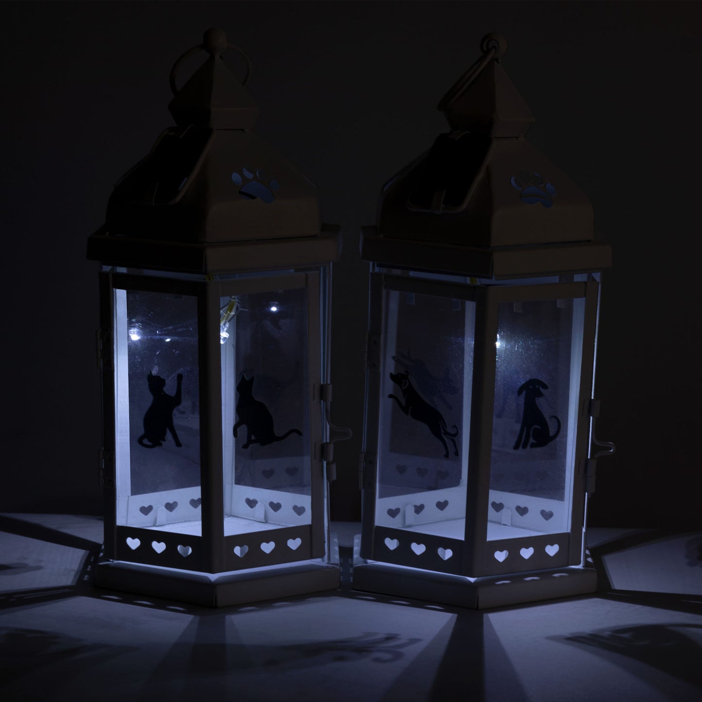 Pet Silhouette Solar Lantern