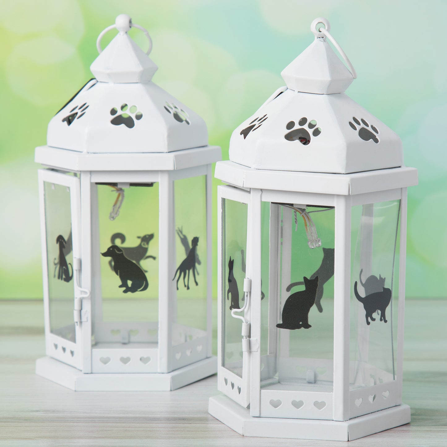 Pet Silhouette Solar Lantern