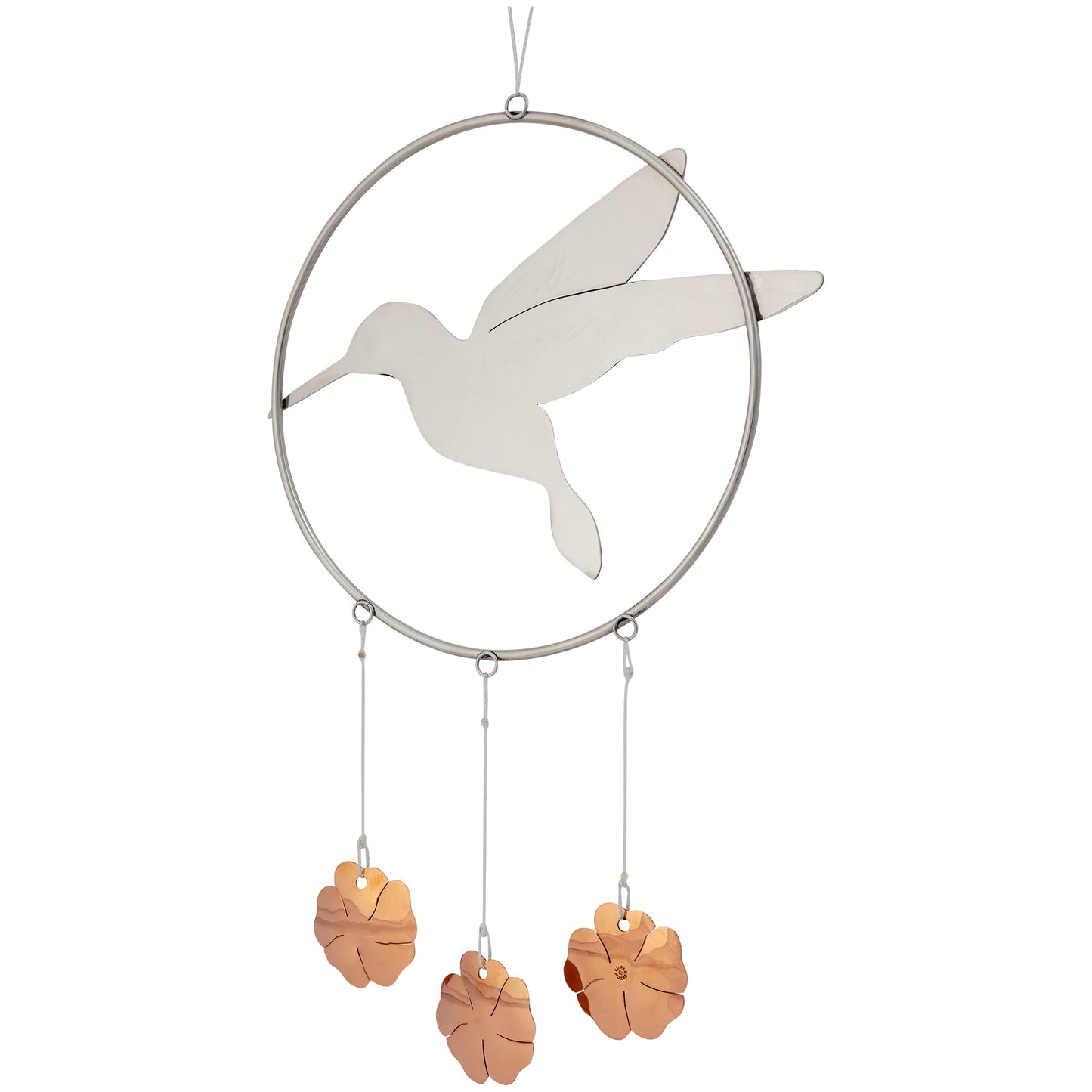 Flying Hummingbird Mixed Metal Wind Chime