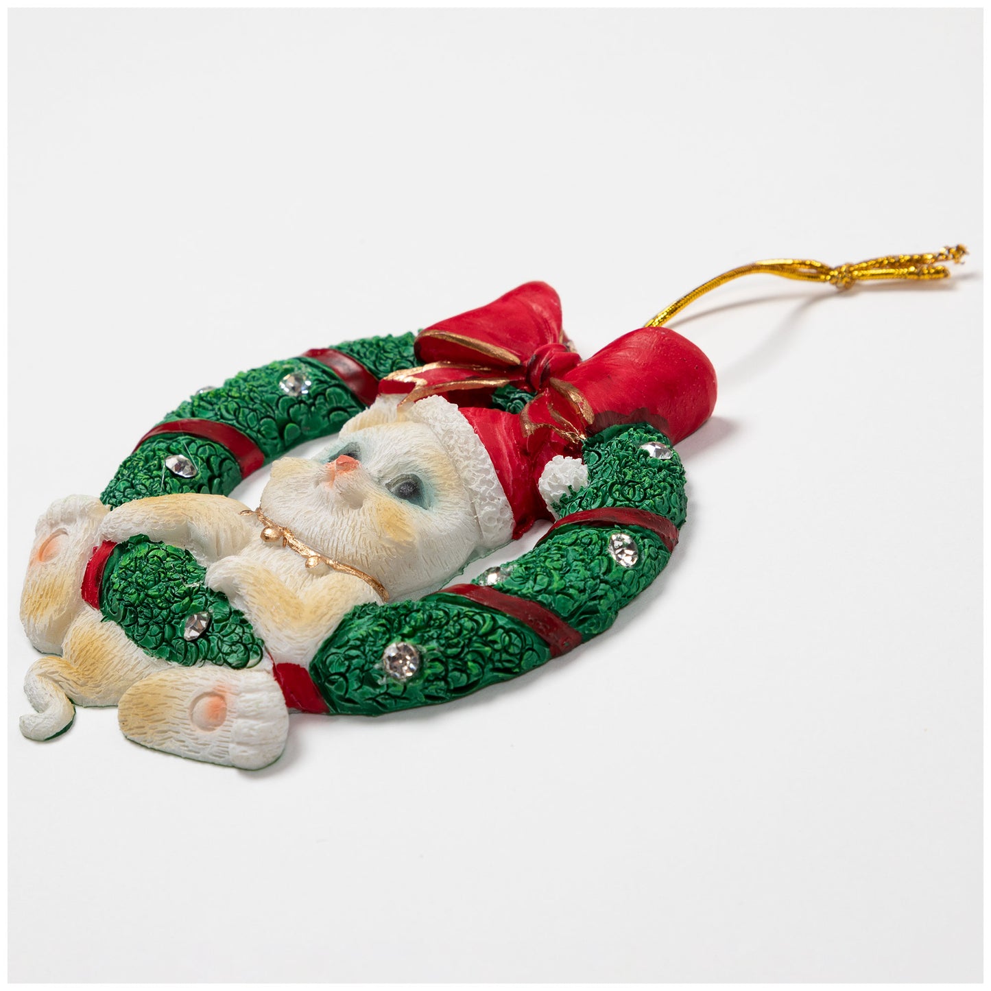 Merry Christmas Wreath Ornament