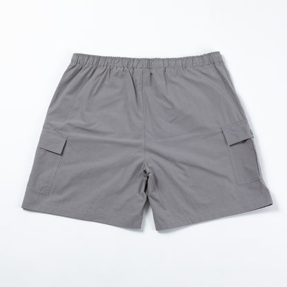 Paw Print Cargo Canvas Shorts