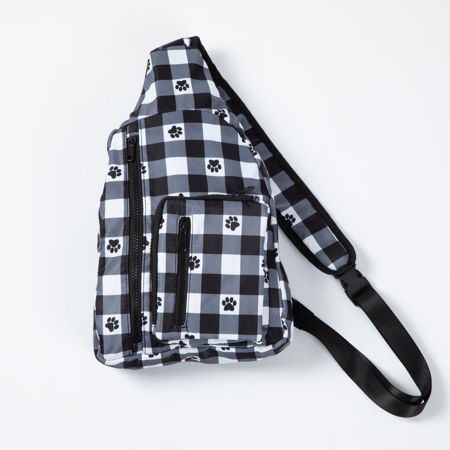 Paw Print Sling Backpack