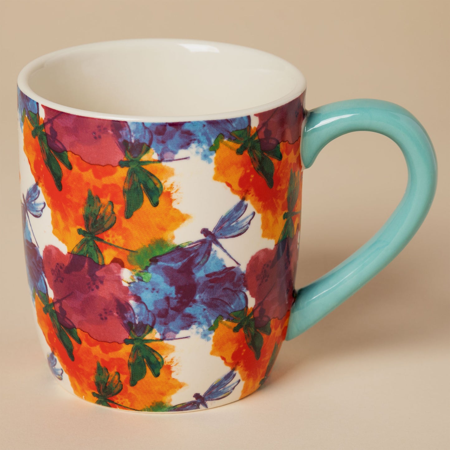 Watercolor Dragonfly Mug