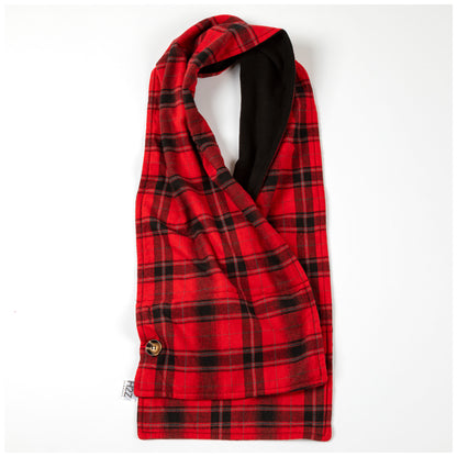 Flannel & Fleece Pocket Scarf