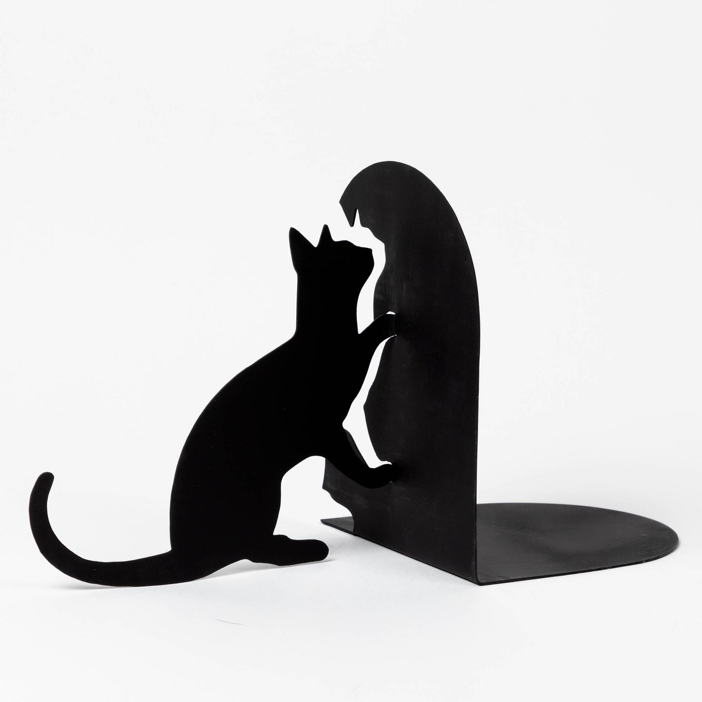 Hand Cut Pet Metal Bookends