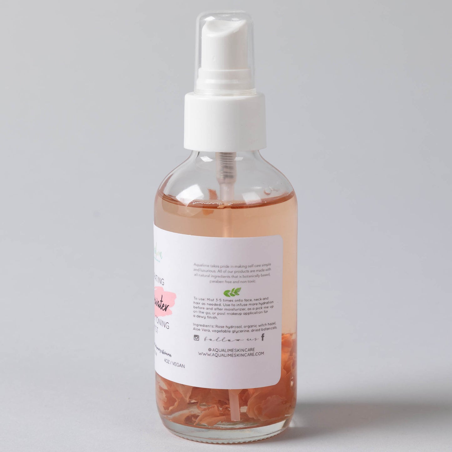 Aqualime Rosewater Toning Mist