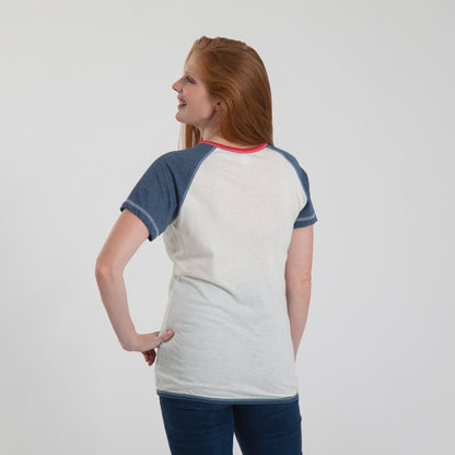 Patriotic Paw Raglan Tee