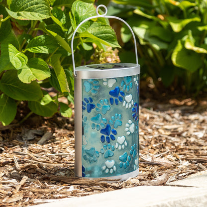 Blue Paws Solar Lantern