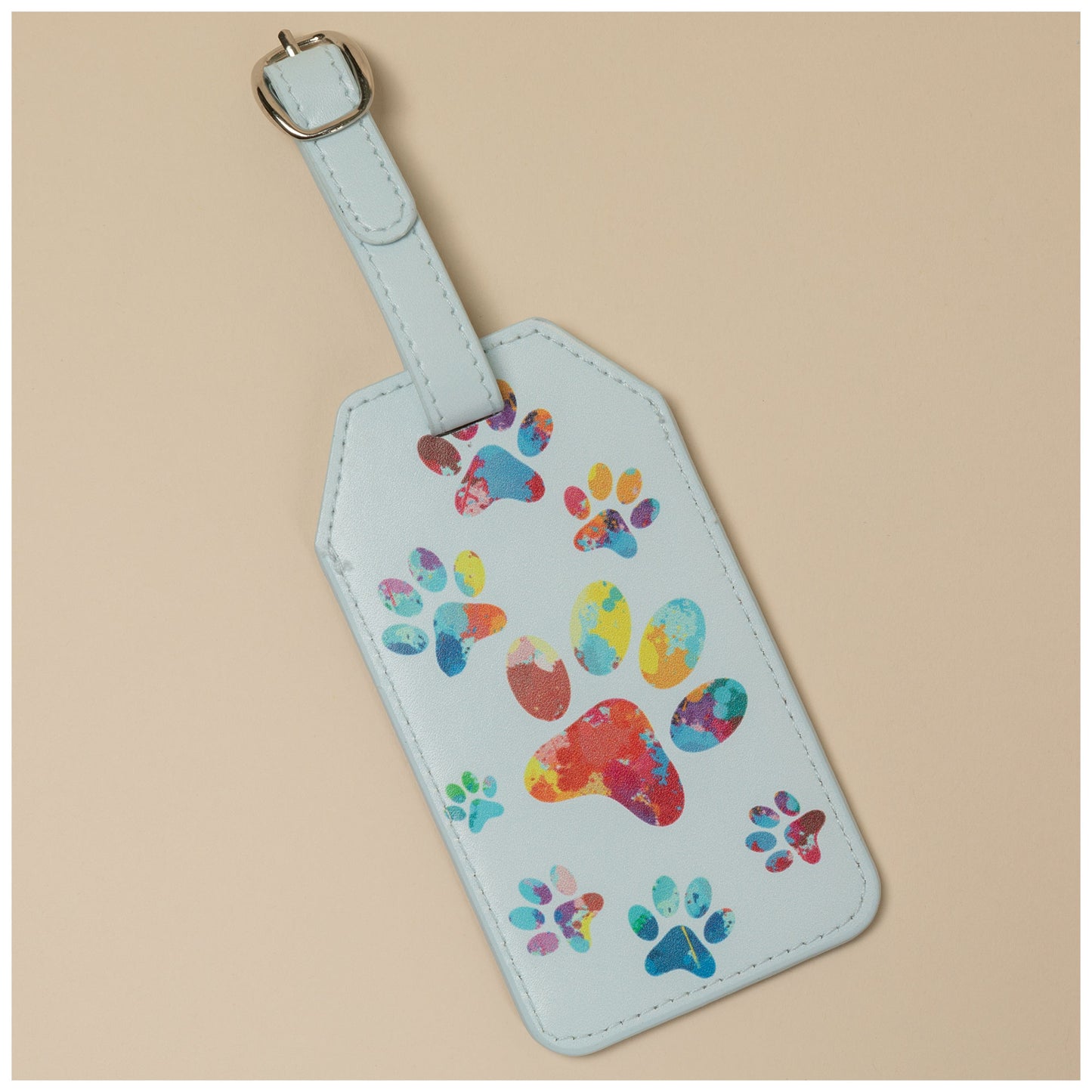 Pawsitively Time to Travel Luggage Tag & Passport Holder