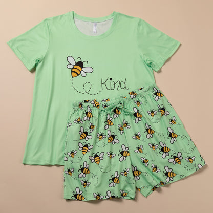 Fluttering Friends Soft Touch Pajama Shorts Set