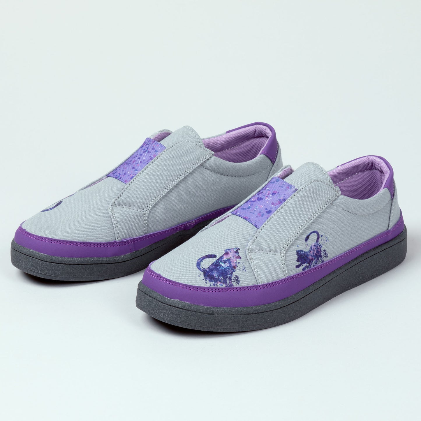 Playful Pets Slip-On Canvas Sneakers